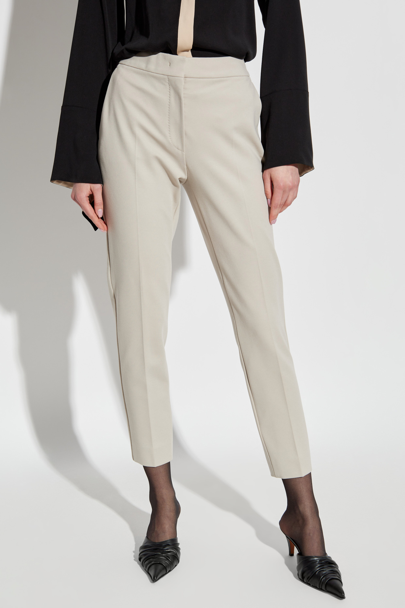 MAX MARA|SLACKS (PEGNO (11781011 050 / 11781011600 050) Max Mara Creased pants Pegno | Women's Clothing | Vitkac